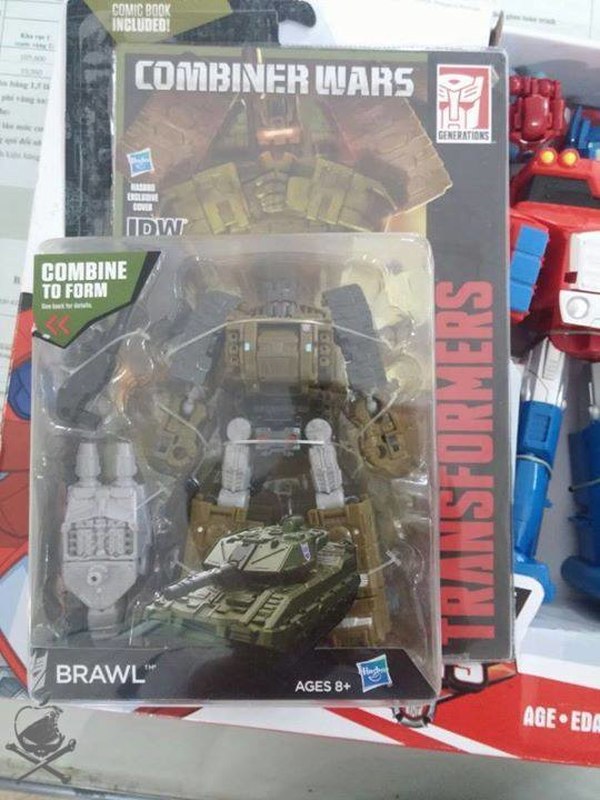 Transformers Combiner Wars Brawl Production Sample Shows Colored Figure (1 of 1)